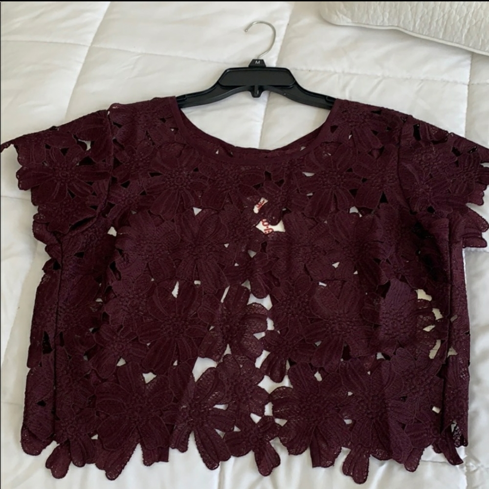 UGG Floral Patern Crop Top